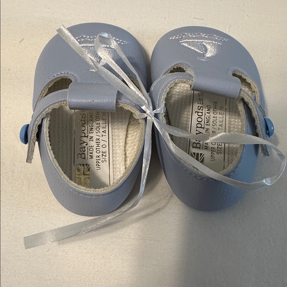 NWT Baypods Blue Sailboat Shoes - Picture 2 of 2